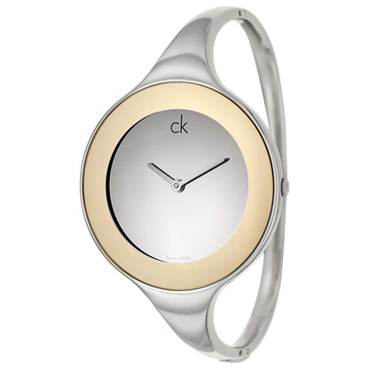 Front view of Calvin Klein Mirror Women's Swiss Quartz (Battery-Powered) Watch K2824360