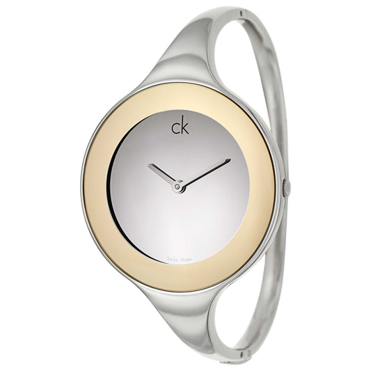 Front view of Calvin Klein Mirror Women's Swiss Quartz (Battery-Powered) Watch K2824360