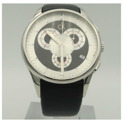 Front view of Calvin Klein Basic Men's Swiss Quartz (Battery-Powered) Watch K2A27102-PO