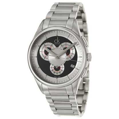 Front view of Calvin Klein Basic Men's Swiss Quartz (Battery-Powered) Watch K2A27104