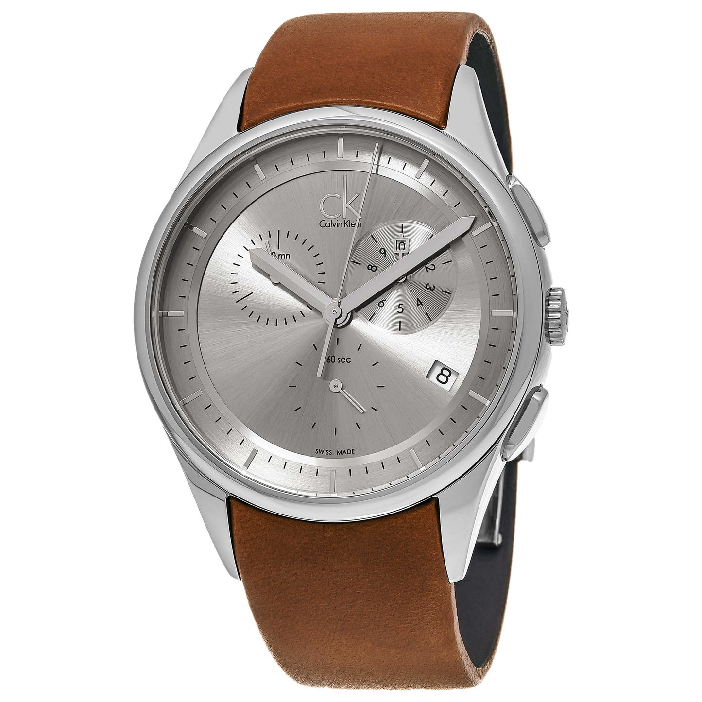 Front view of Calvin Klein Basic Men's Quartz Watch K2A27141