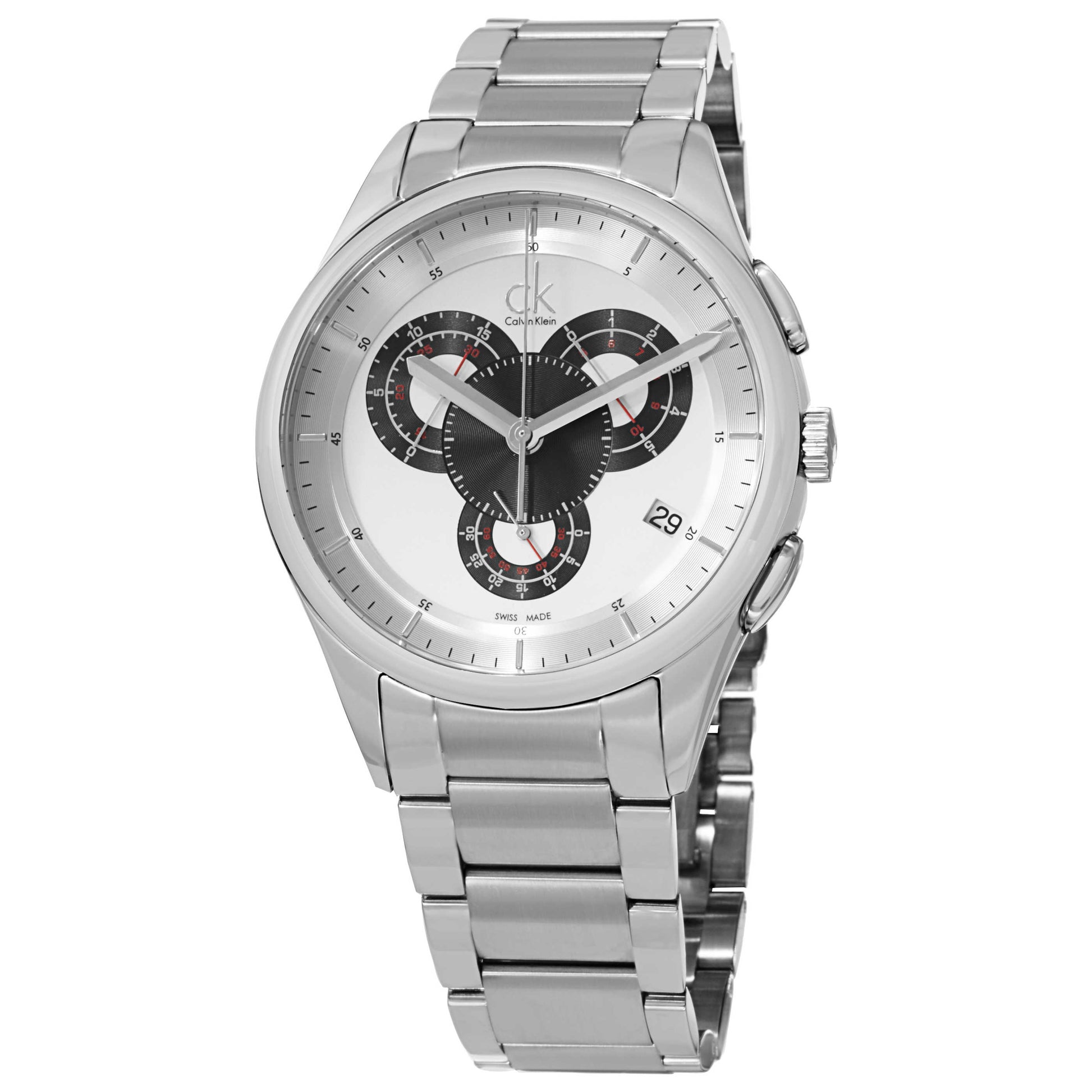 Front view of Calvin Klein Basic Men's Quartz Watch K2A27185