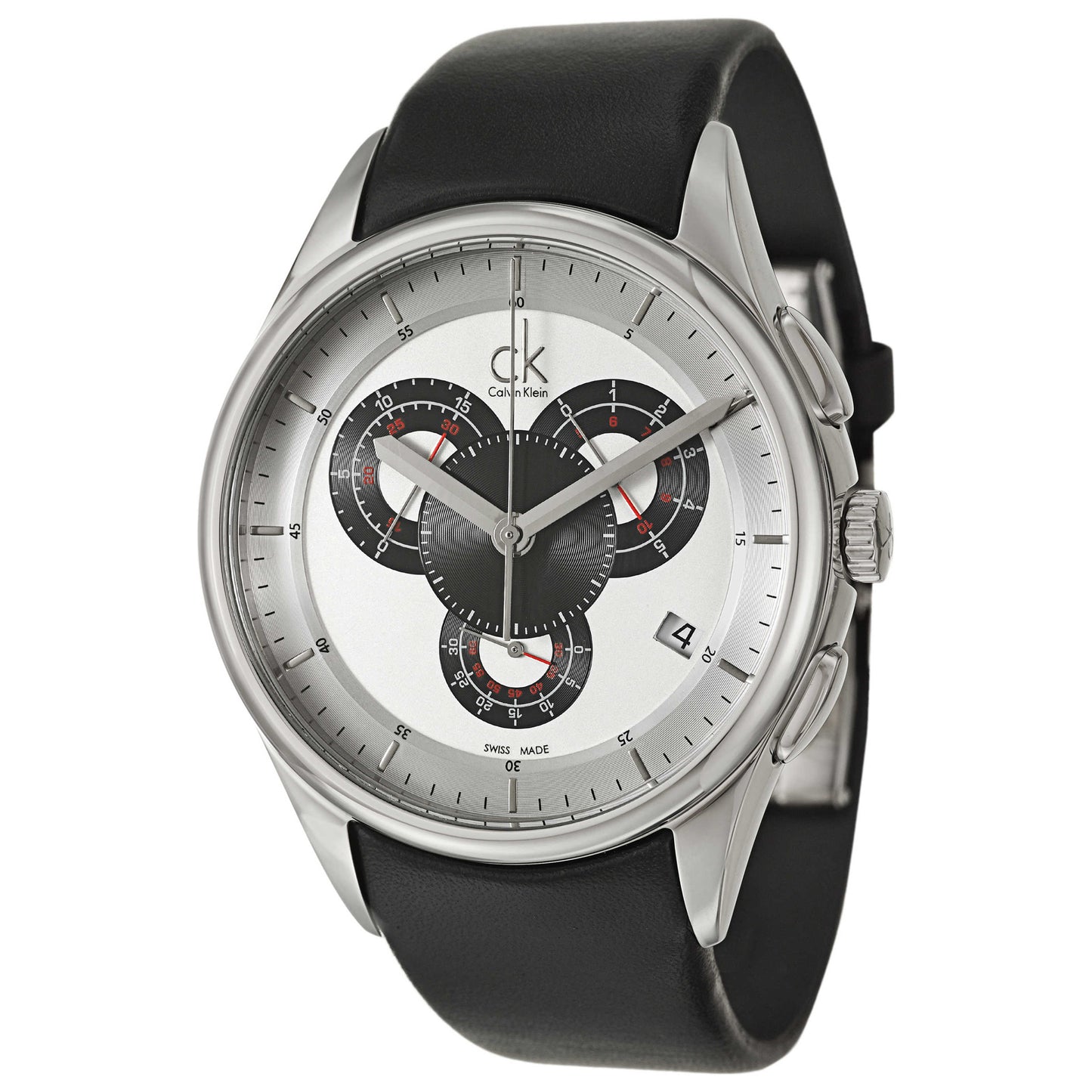 Front view of Calvin Klein Basic Men's Swiss Quartz (Battery-Powered) Watch K2A27188