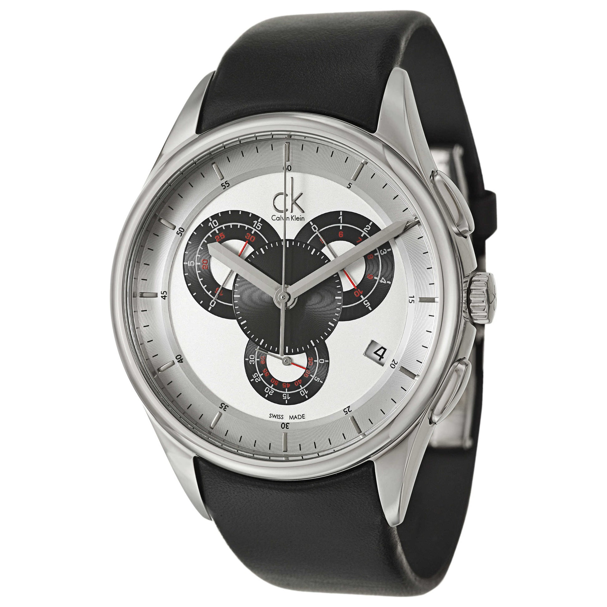 Front view of Calvin Klein Basic Men's Swiss Quartz (Battery-Powered) Watch K2A27188