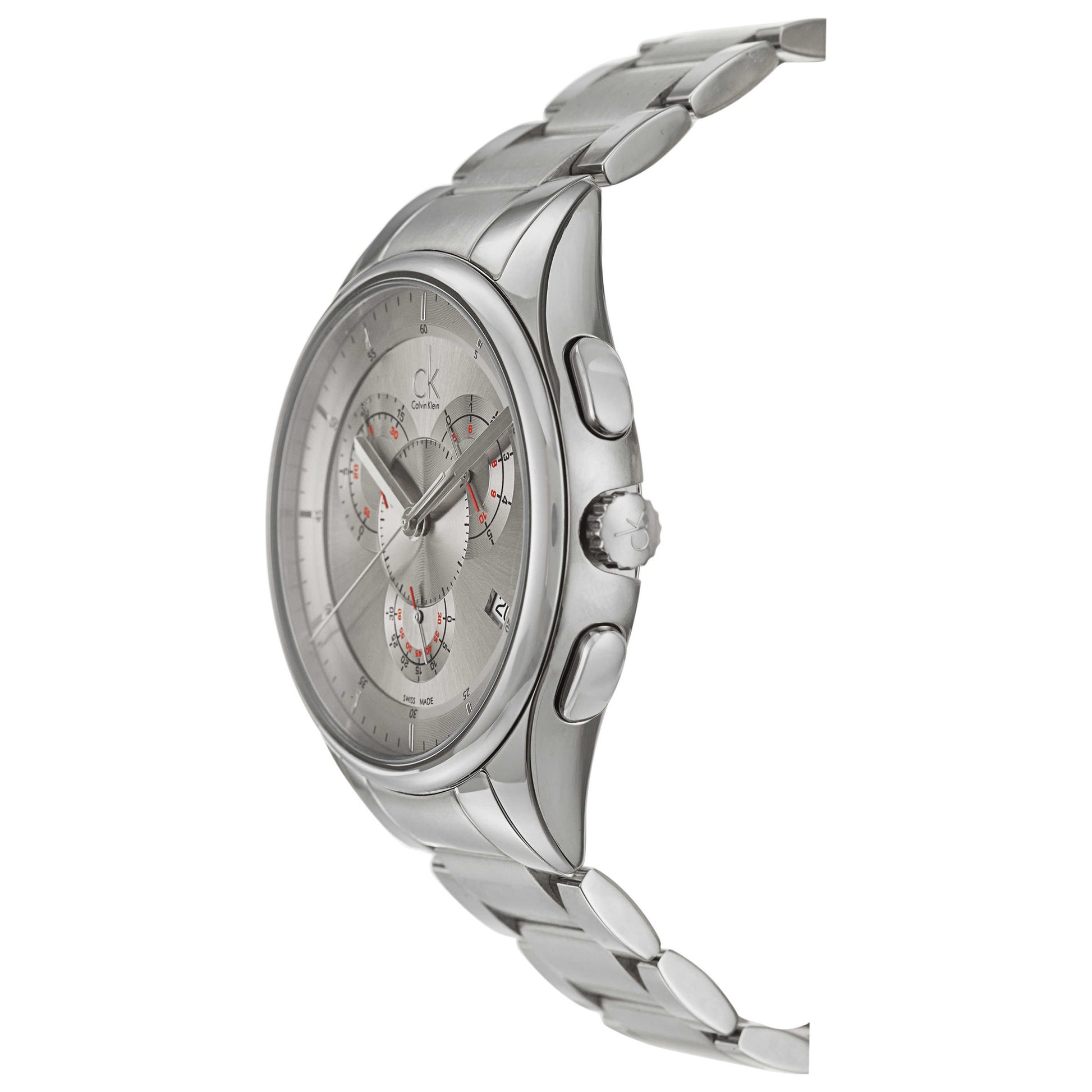 Calvin Klein Basic Men's Swiss Quartz (Battery-Powered) Watch K2A27193 - Image #4