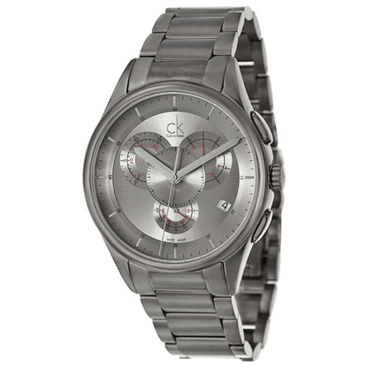 Front view of Calvin Klein Basic Men's Swiss Quartz (Battery-Powered) Watch K2A27926