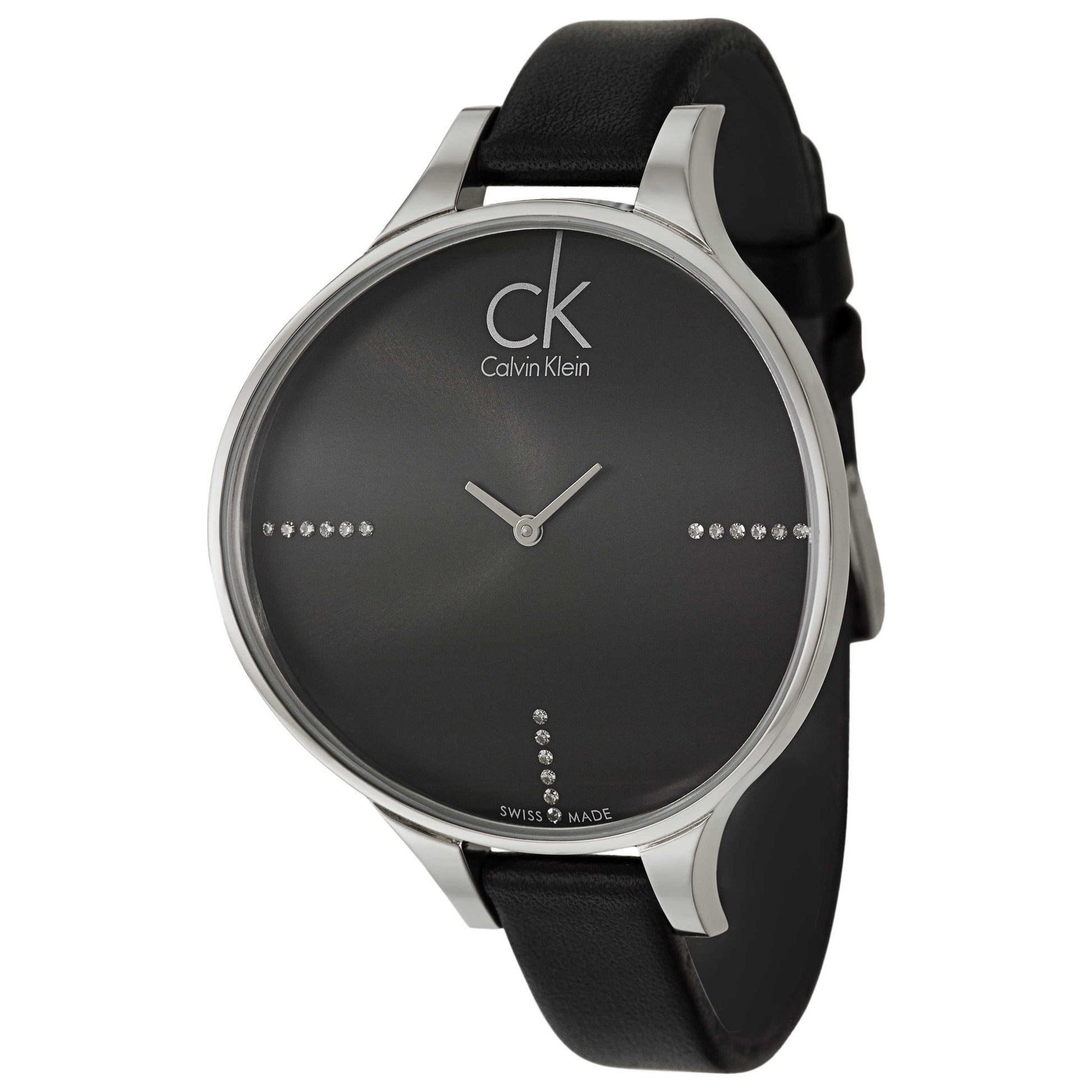 Front view of Calvin Klein Glow Women's Swiss Quartz (Battery-Powered) Watch K2B23111