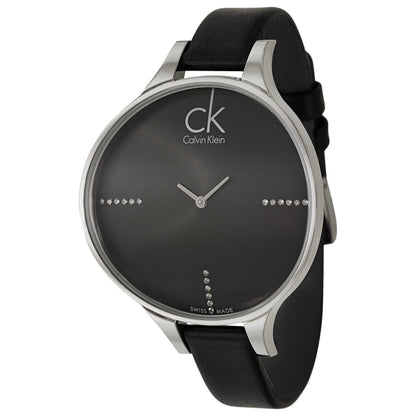 Front view of Calvin Klein Glow Women's Swiss Quartz (Battery-Powered) Watch K2B23111