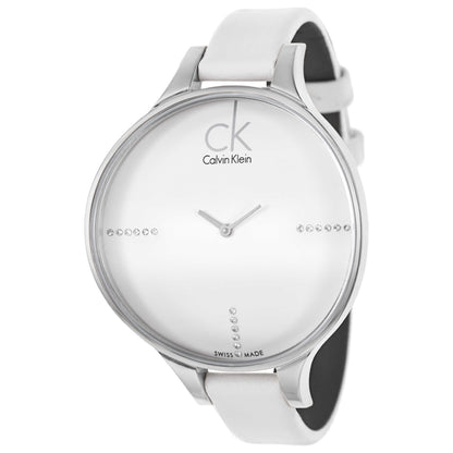 Front view of Calvin Klein Glow Women's Swiss Quartz (Battery-Powered) Watch K2B23137
