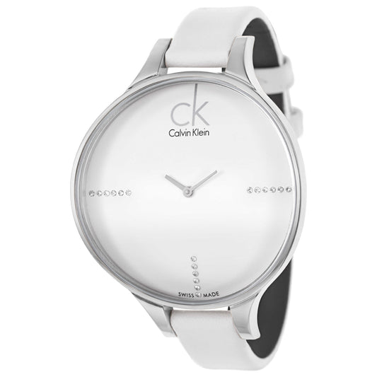 Front view of Calvin Klein Glow Women's Swiss Quartz (Battery-Powered) Watch K2B23137