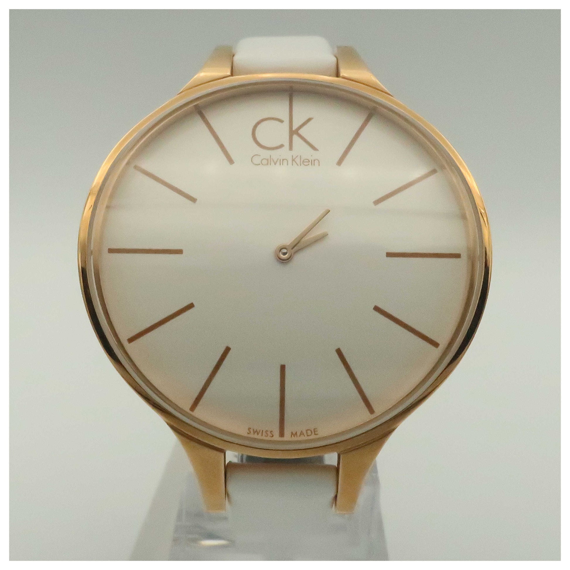 Front view of Calvin Klein Glow Women's Swiss Quartz (Battery-Powered) Watch K2B23601-PO