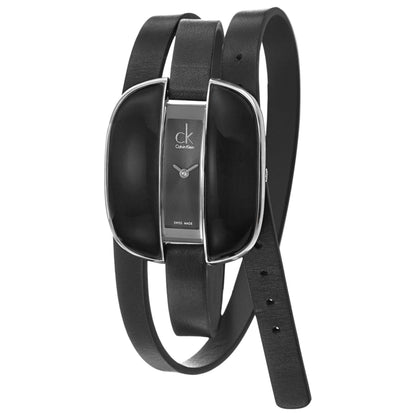 Front view of Calvin Klein Treasure Women's Swiss Quartz (Battery-Powered) Watch K2E23502