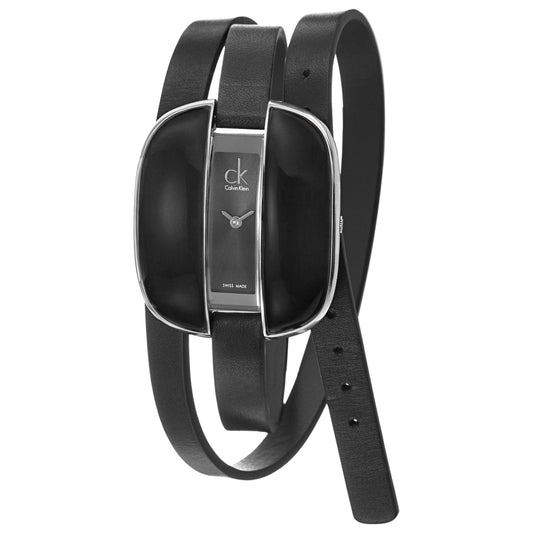Front view of Calvin Klein Treasure Women's Swiss Quartz (Battery-Powered) Watch K2E23502