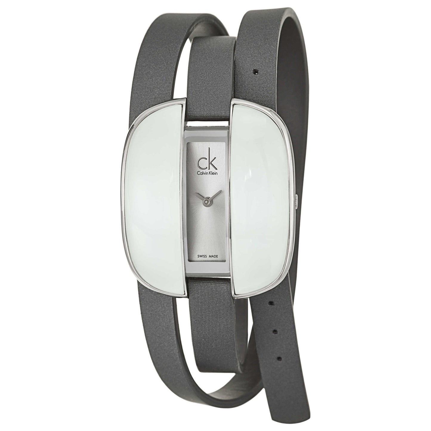 Front view of Calvin Klein Treasure Women's Swiss Quartz (Battery-Powered) Watch K2E23620