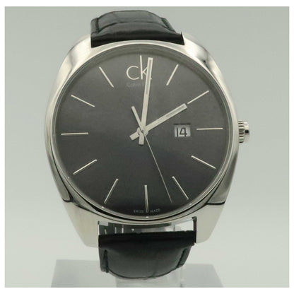 Front view of Calvin Klein Exchange Men's Swiss Quartz (Battery-Powered) Watch K2F21107-PO