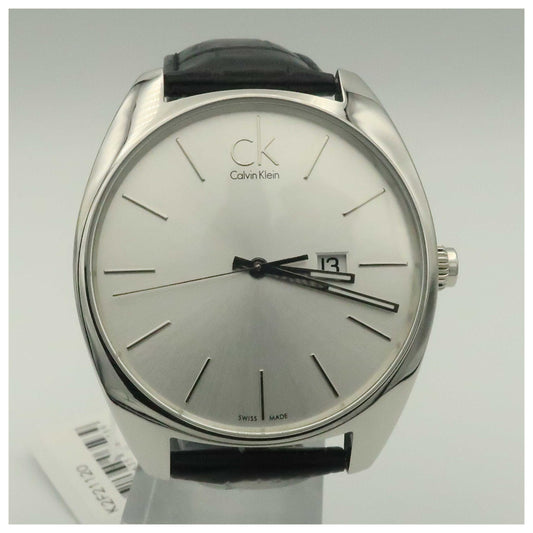 Front view of Calvin Klein Exchange Men's Swiss Quartz (Battery-Powered) Watch K2F21120-SDV