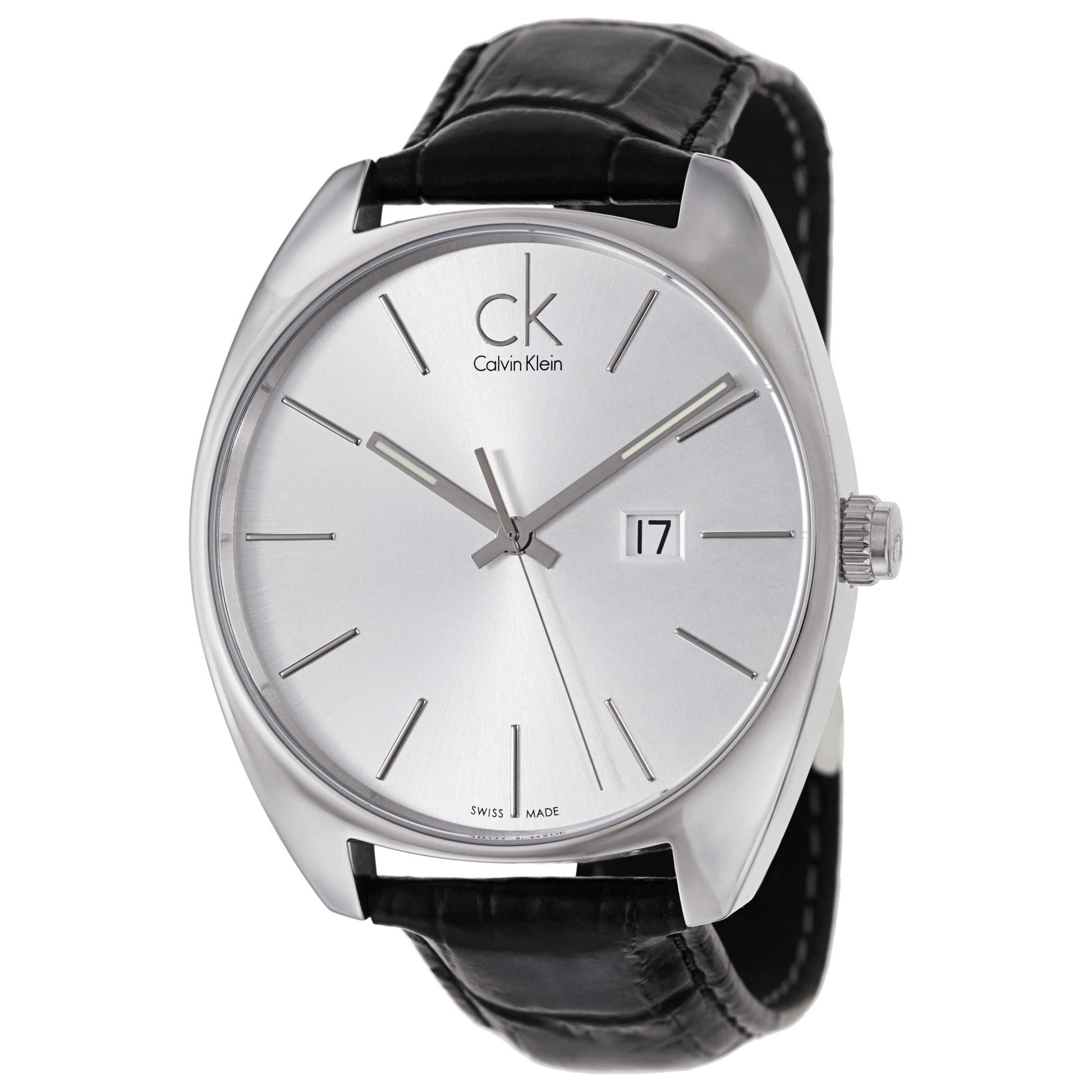 Front view of Calvin Klein Exchange Men's Swiss Quartz (Battery-Powered) Watch K2F21120