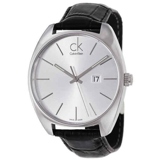 Front view of Calvin Klein Exchange Men's Swiss Quartz (Battery-Powered) Watch K2F21120