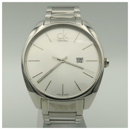 Front view of Calvin Klein Exchange Men's Swiss Quartz (Battery-Powered) Watch K2F21126-PO2