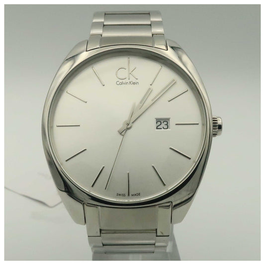 Front view of Calvin Klein Exchange Men's Swiss Quartz (Battery-Powered) Watch K2F21126-SDV