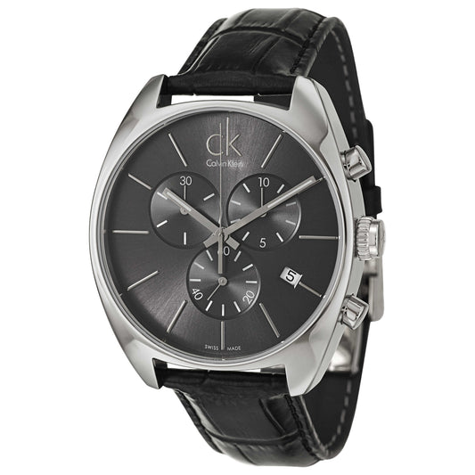 Front view of Calvin Klein Exchange Men's Swiss Quartz (Battery-Powered) Watch K2F27107