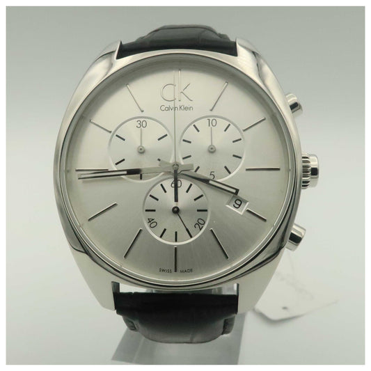 Front view of Calvin Klein Exchange Men's Swiss Quartz (Battery-Powered) Watch K2F27120-SDV