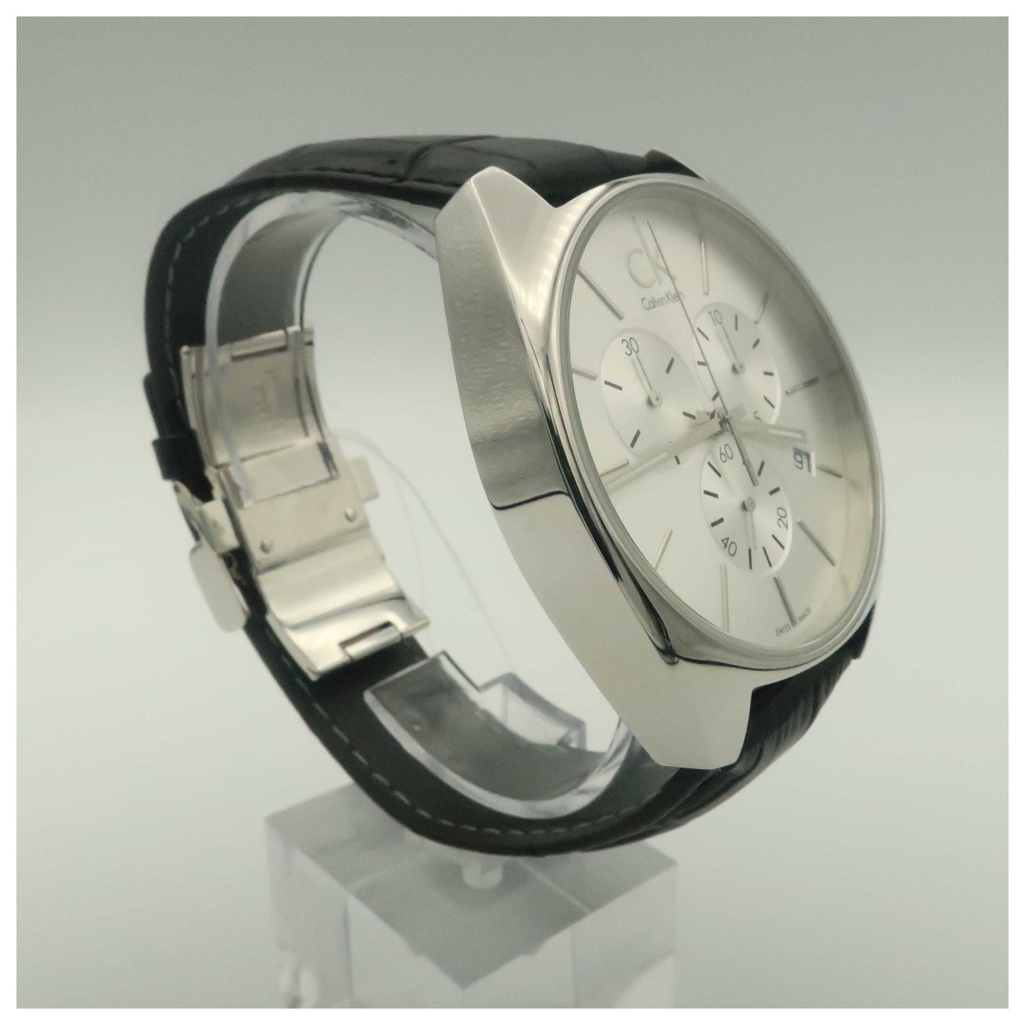 Calvin Klein Exchange Men's Swiss Quartz (Battery-Powered) Watch K2F27120-SDV - Image #3