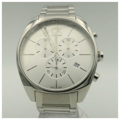 Front view of Calvin Klein Exchange Men's Swiss Quartz (Battery-Powered) Watch K2F27126-PO