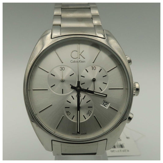 Front view of Calvin Klein Exchange Men's Swiss Quartz (Battery-Powered) Watch K2F27126-SDV
