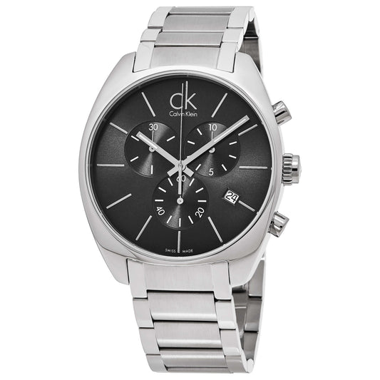 Front view of Calvin Klein Exchange Men's Quartz Watch K2F27161