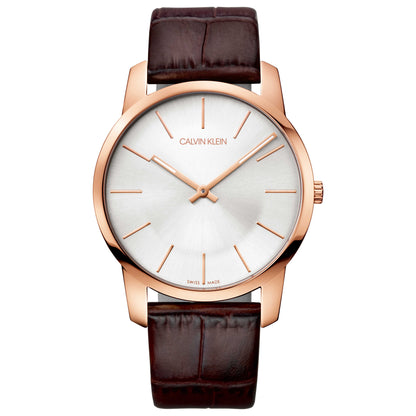 Front view of Calvin Klein City Men's Quartz Watch K2G21629