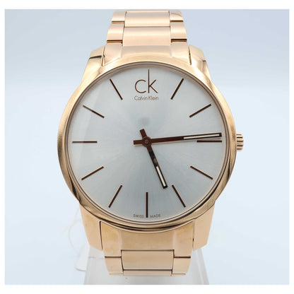 Front view of Calvin Klein Men's Swiss Quartz (Battery-Powered) Watch K2G21646-SDV