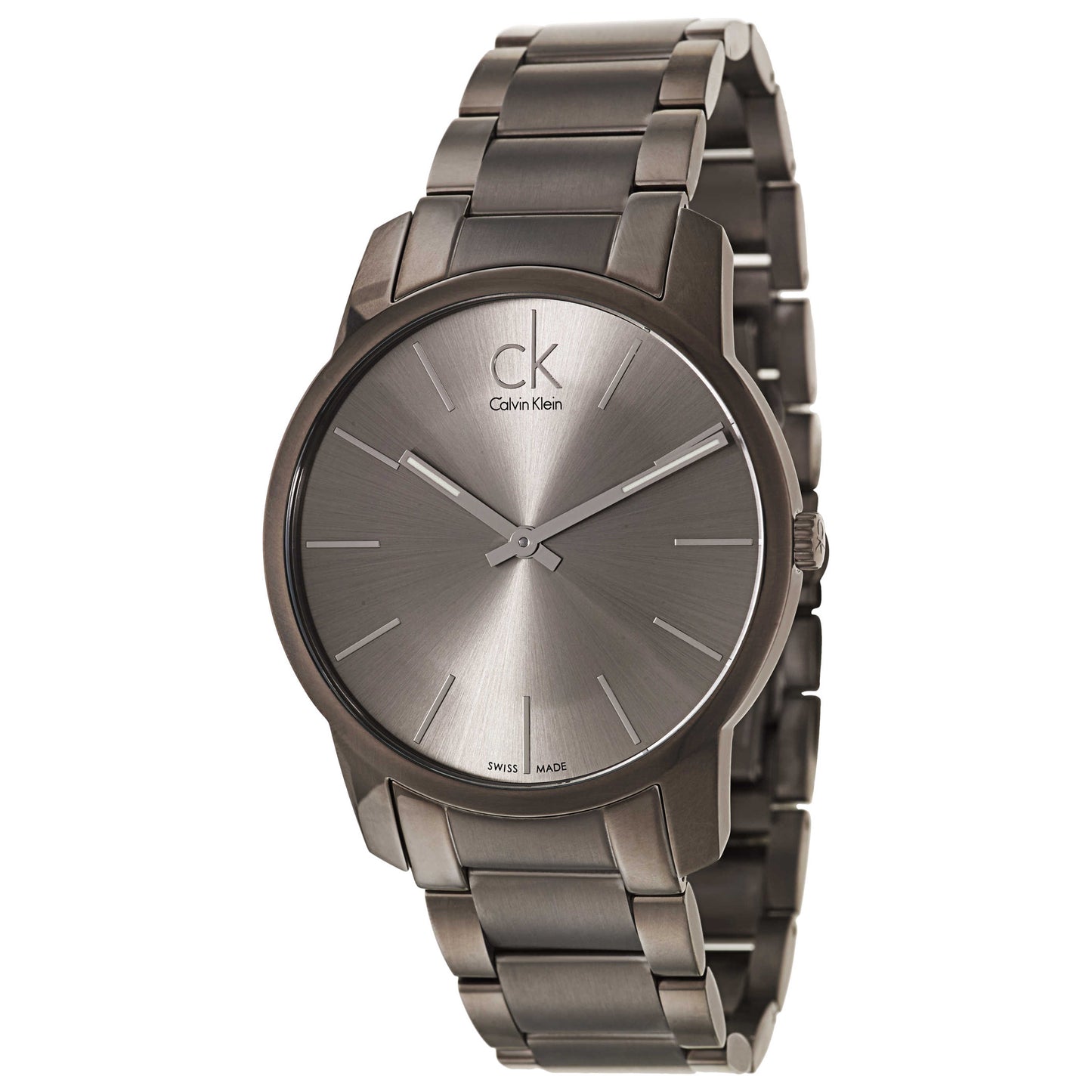 Front view of Calvin Klein City Men's Swiss Quartz (Battery-Powered) Watch K2G21920