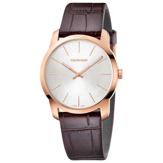 Front view of Calvin Klein City Women's Quartz Watch K2G226G6