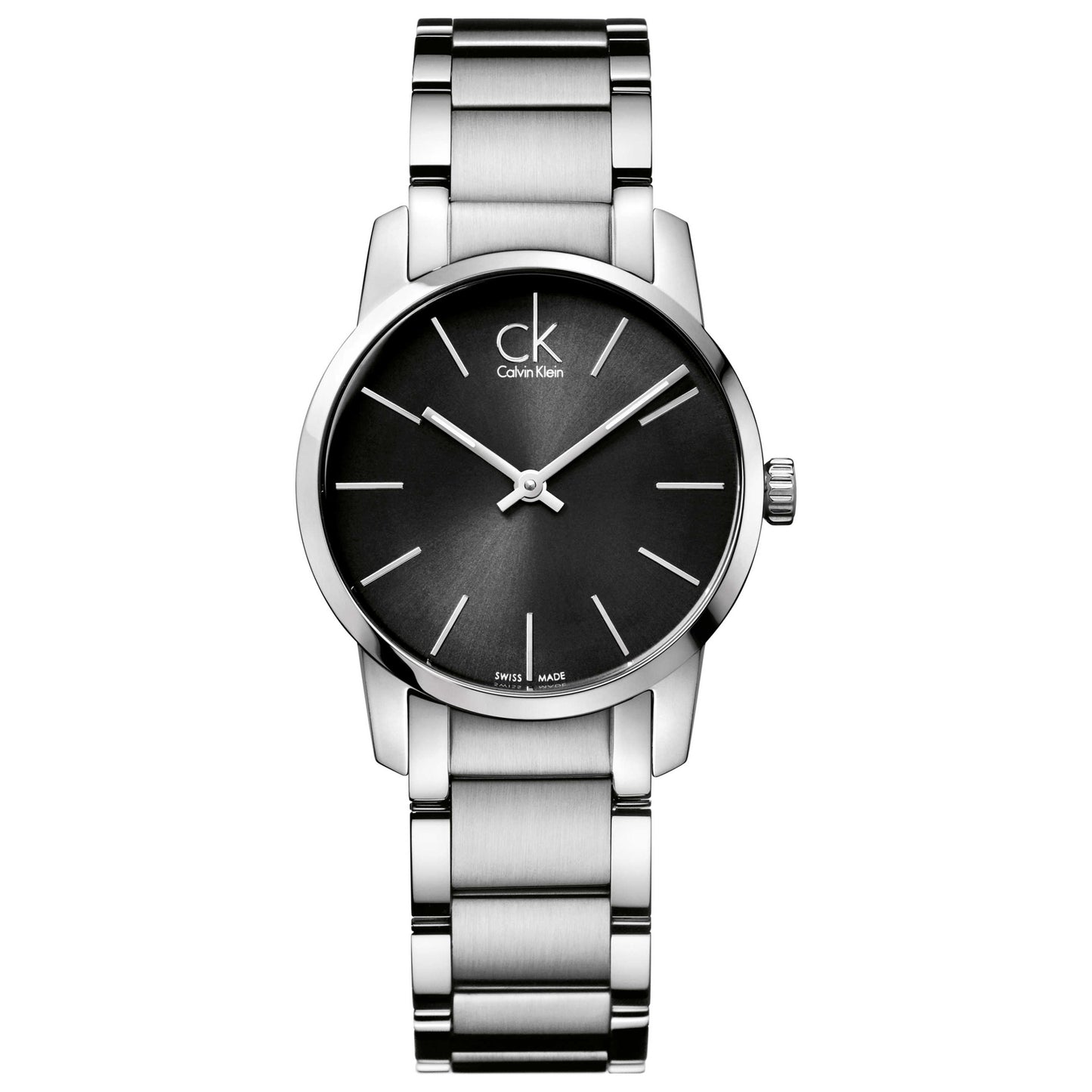 Front view of Calvin Klein City Women's Swiss Quartz (Battery-Powered) Watch K2G23161