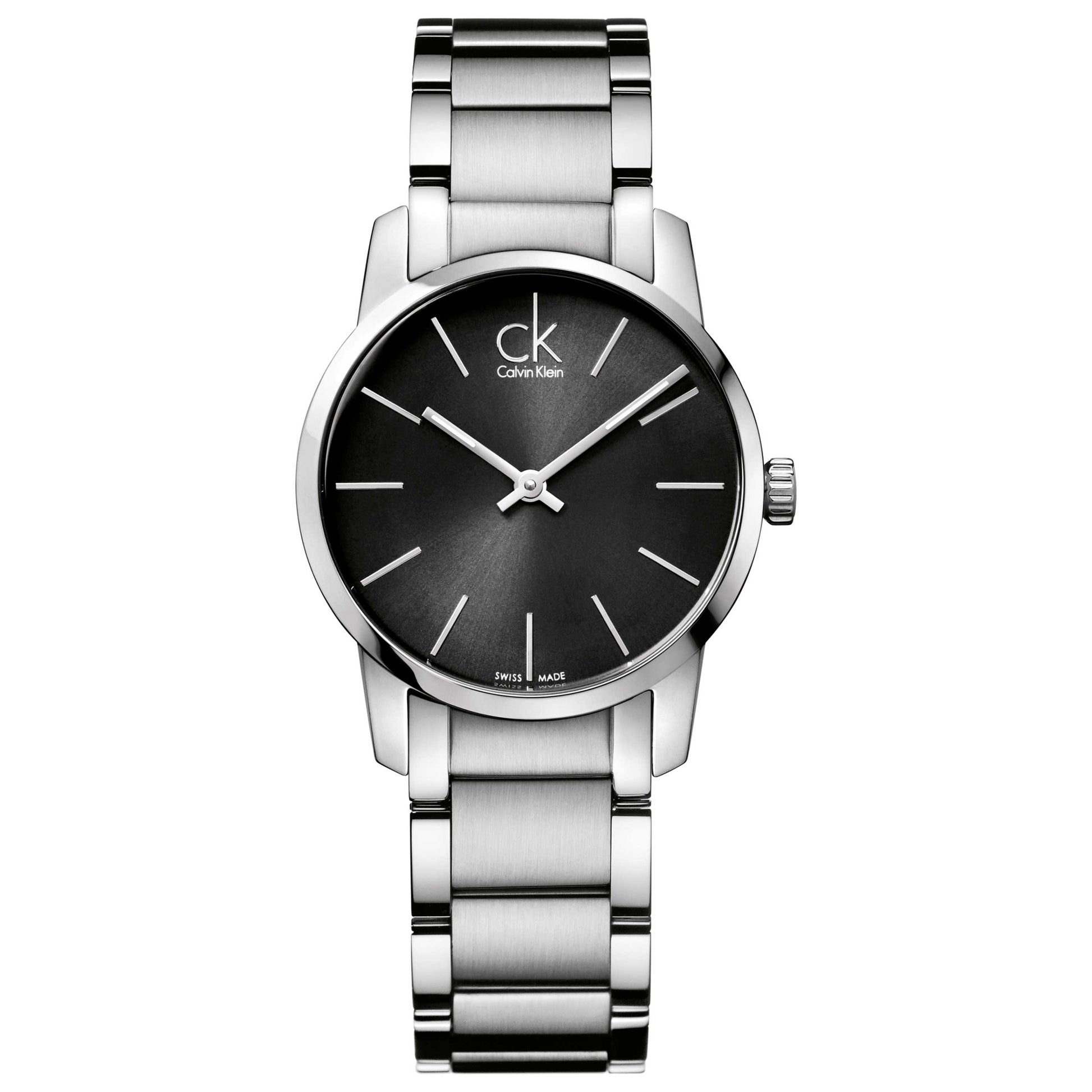 Front view of Calvin Klein City Women's Swiss Quartz (Battery-Powered) Watch K2G23161