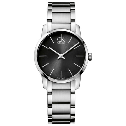 Front view of Calvin Klein City Women's Swiss Quartz (Battery-Powered) Watch K2G23161