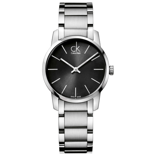 Front view of Calvin Klein City Women's Swiss Quartz (Battery-Powered) Watch K2G23161