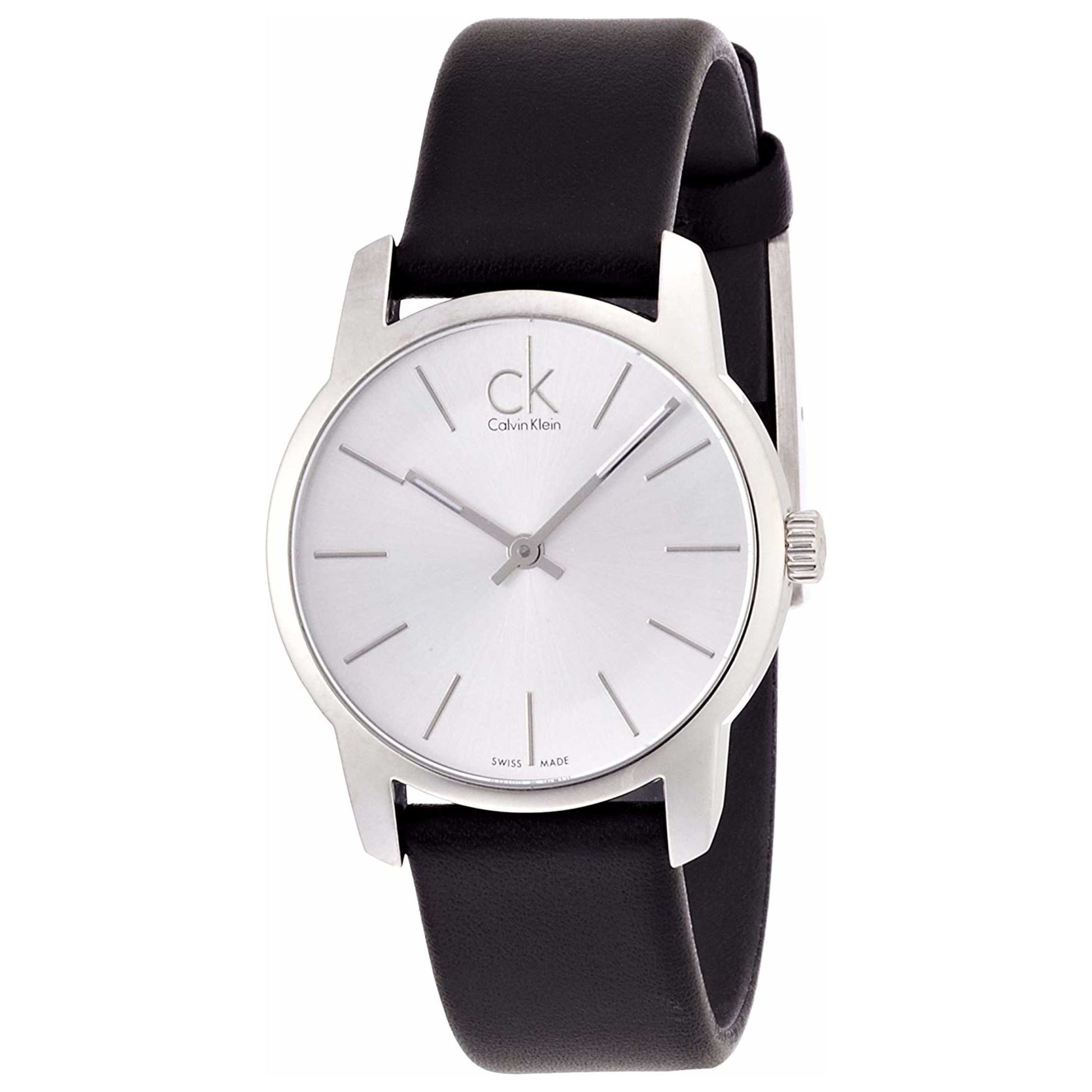 Front view of Calvin Klein City Women's Swiss Quartz (Battery-Powered) Watch K2G231C6
