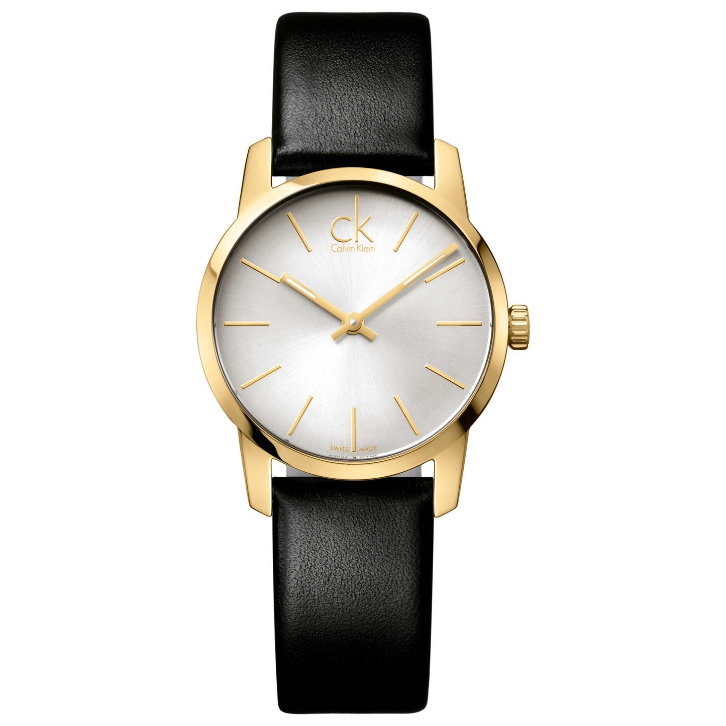 Front view of Calvin Klein City Women's Swiss Quartz (Battery-Powered) Watch K2G23520