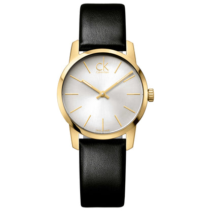 Front view of Calvin Klein City Women's Swiss Quartz (Battery-Powered) Watch K2G23520