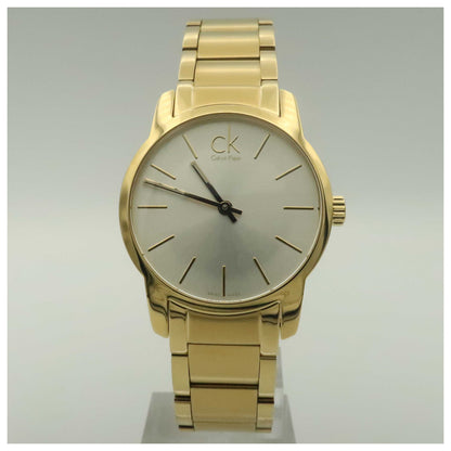 Front view of Calvin Klein City Women's Swiss Quartz (Battery-Powered) Watch K2G23546-SDV