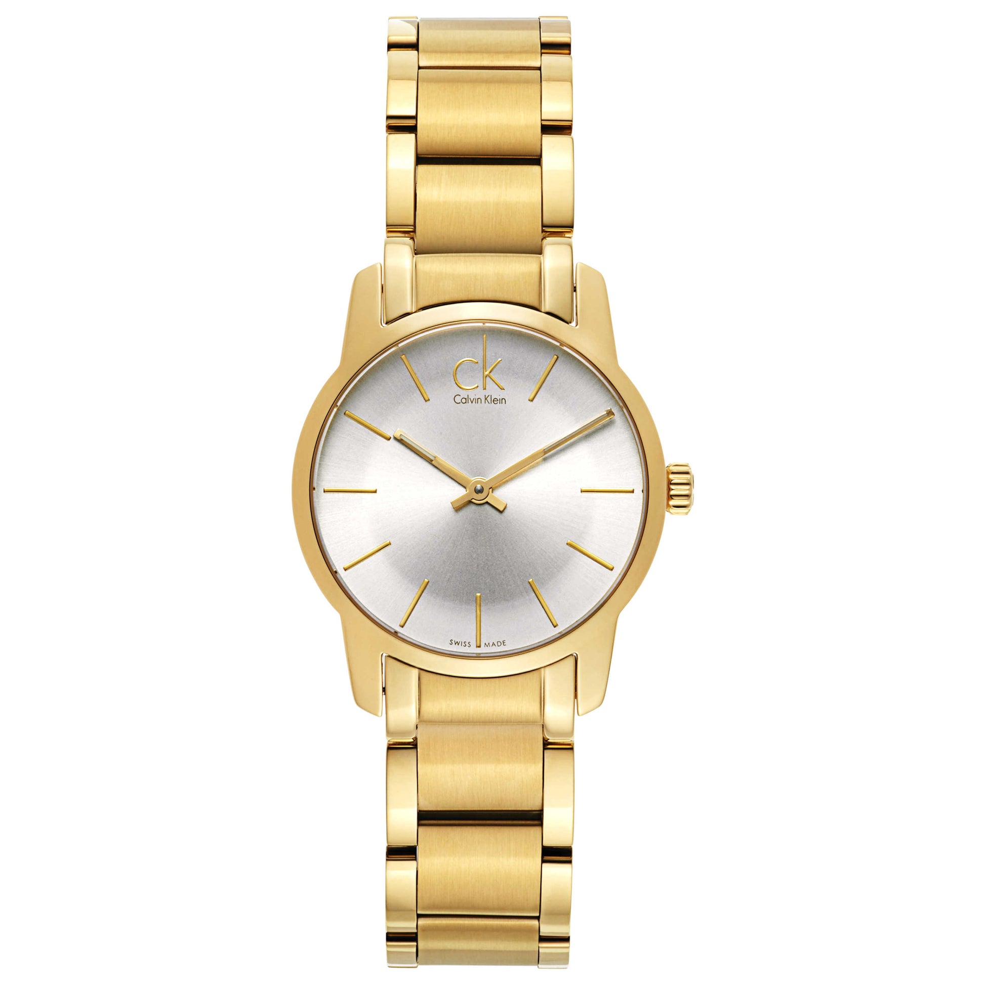 Front view of Calvin Klein City Women's Swiss Quartz (Battery-Powered) Watch K2G23546