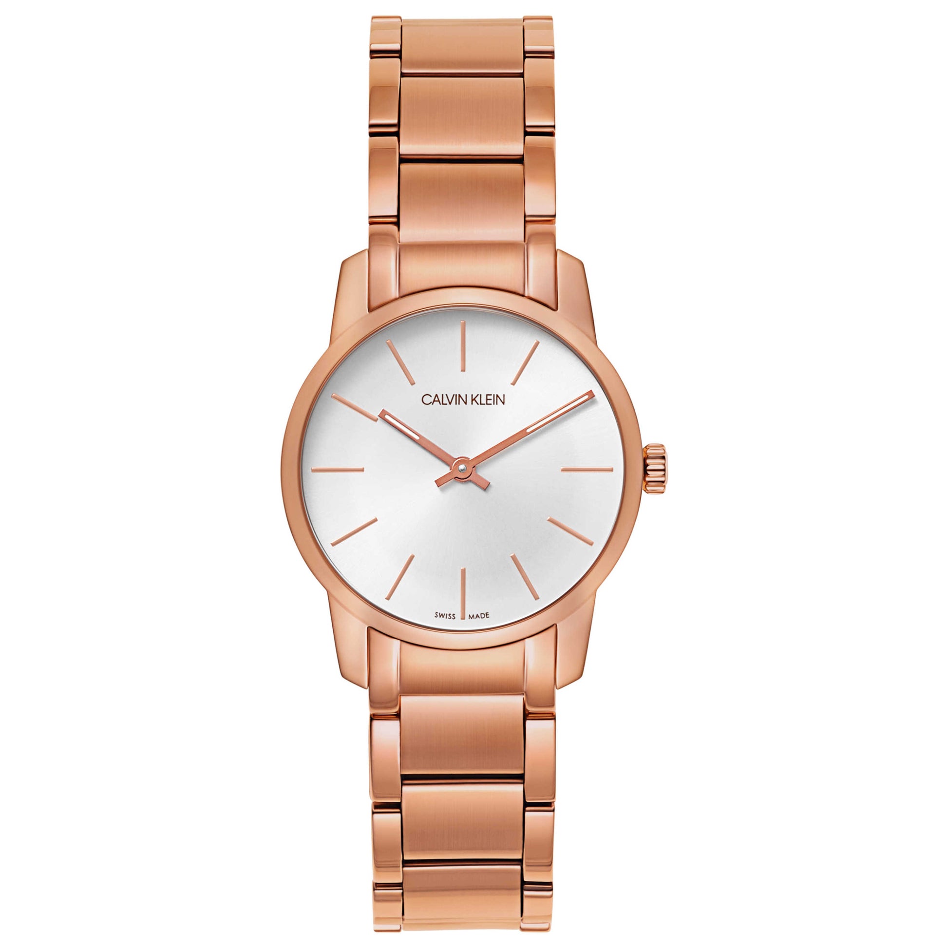 Front view of Calvin Klein City Women's Swiss Quartz (Battery-Powered) Watch K2G23646