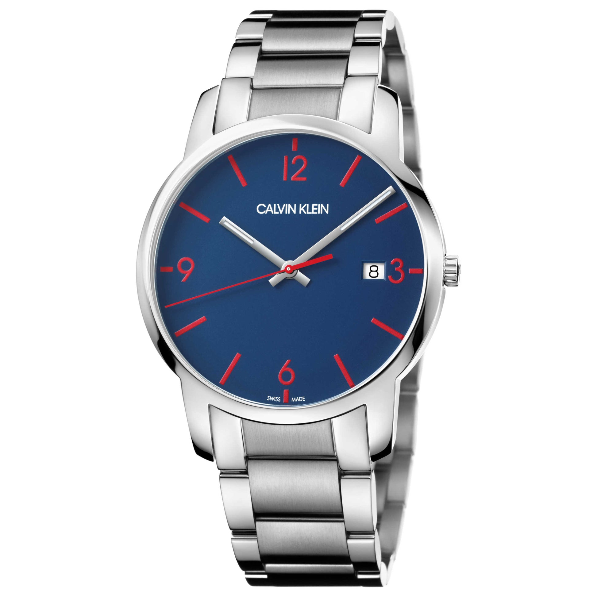 Front view of Calvin Klein City Men's Quartz Watch K2G2G147