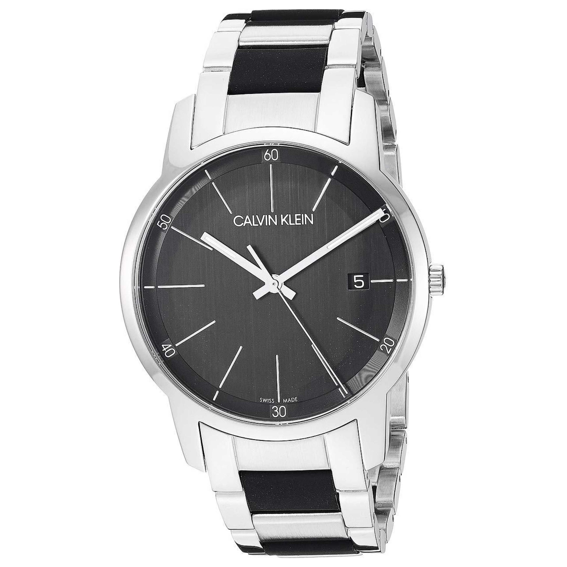Front view of Calvin Klein City Men's Quartz Watch K2G2G1B1