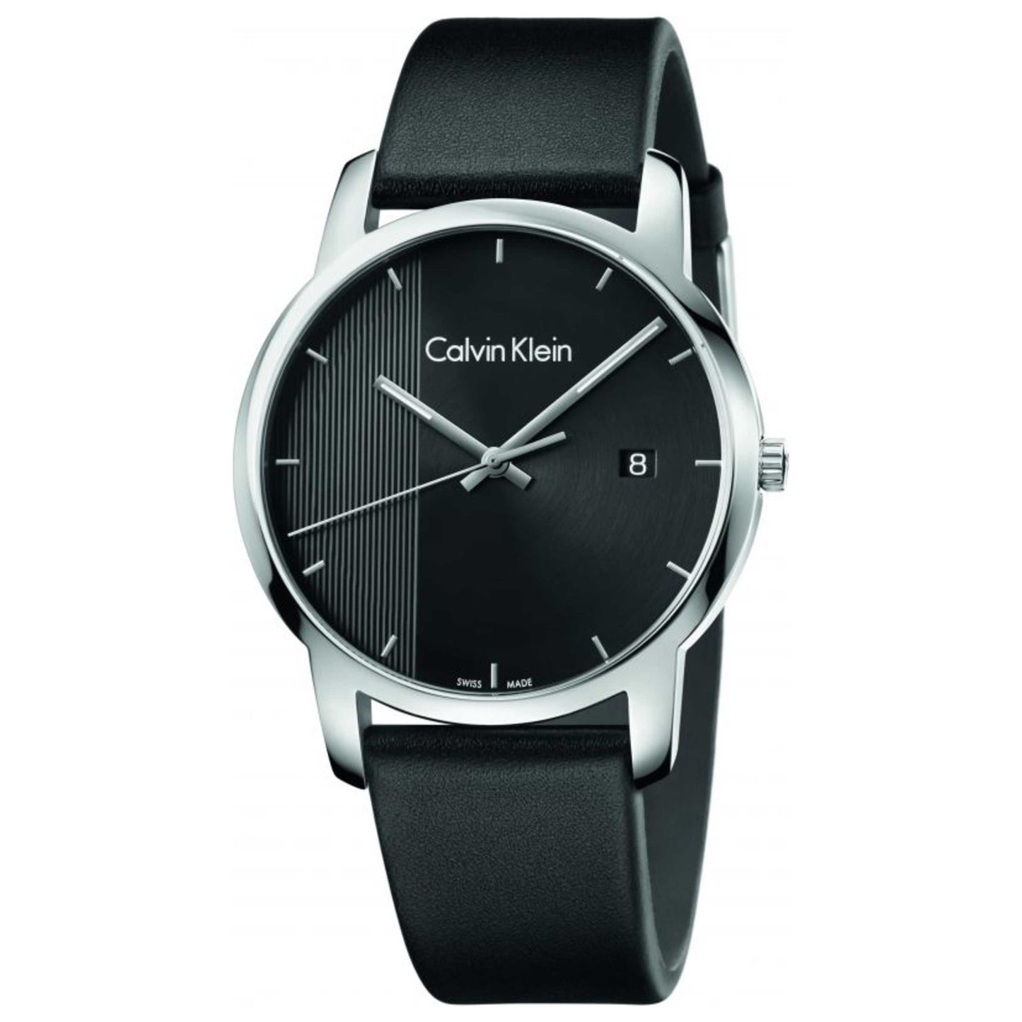 Front view of Calvin Klein City Men's Quartz Watch K2G2G1C1