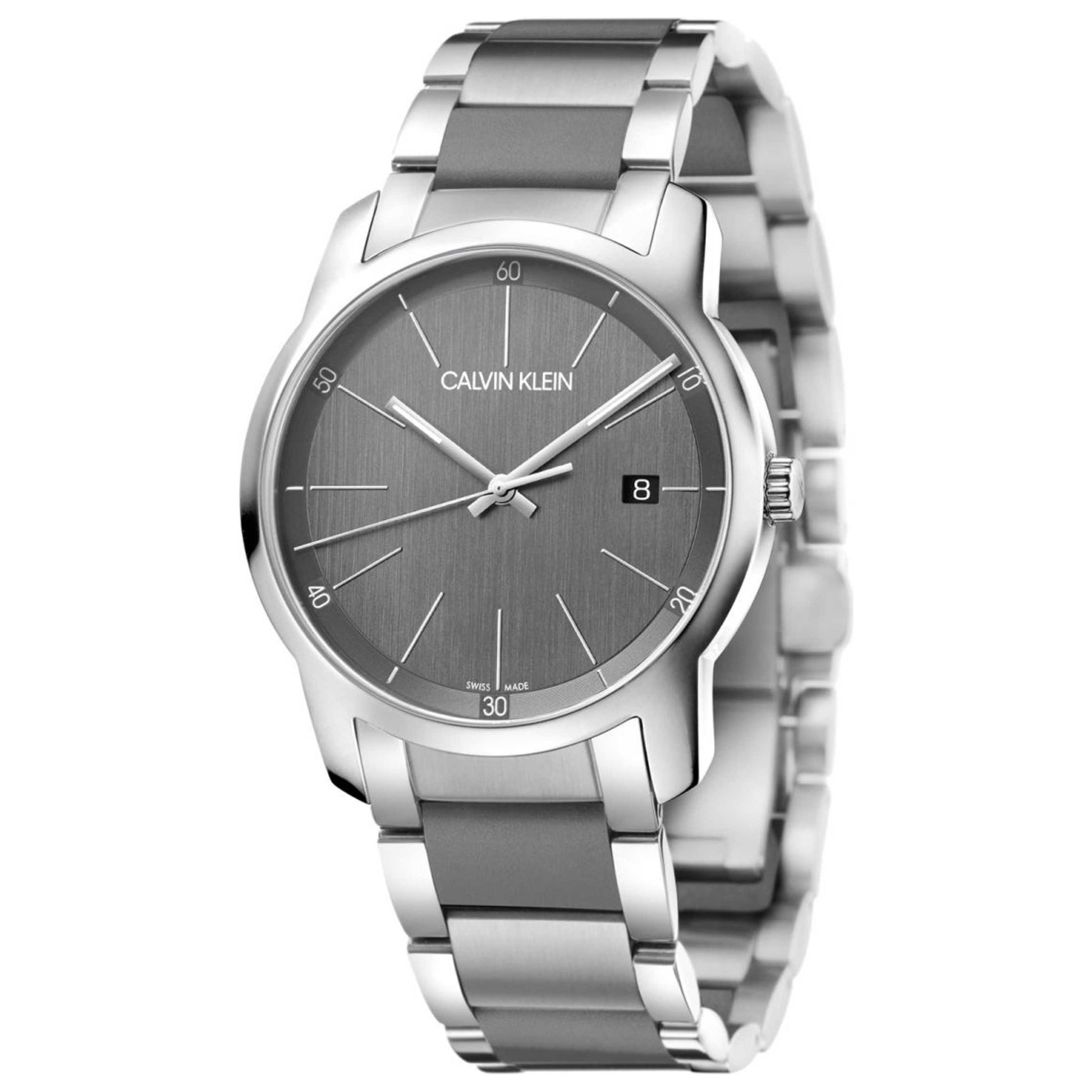 Front view of Calvin Klein City Men's Quartz Watch K2G2G1P4