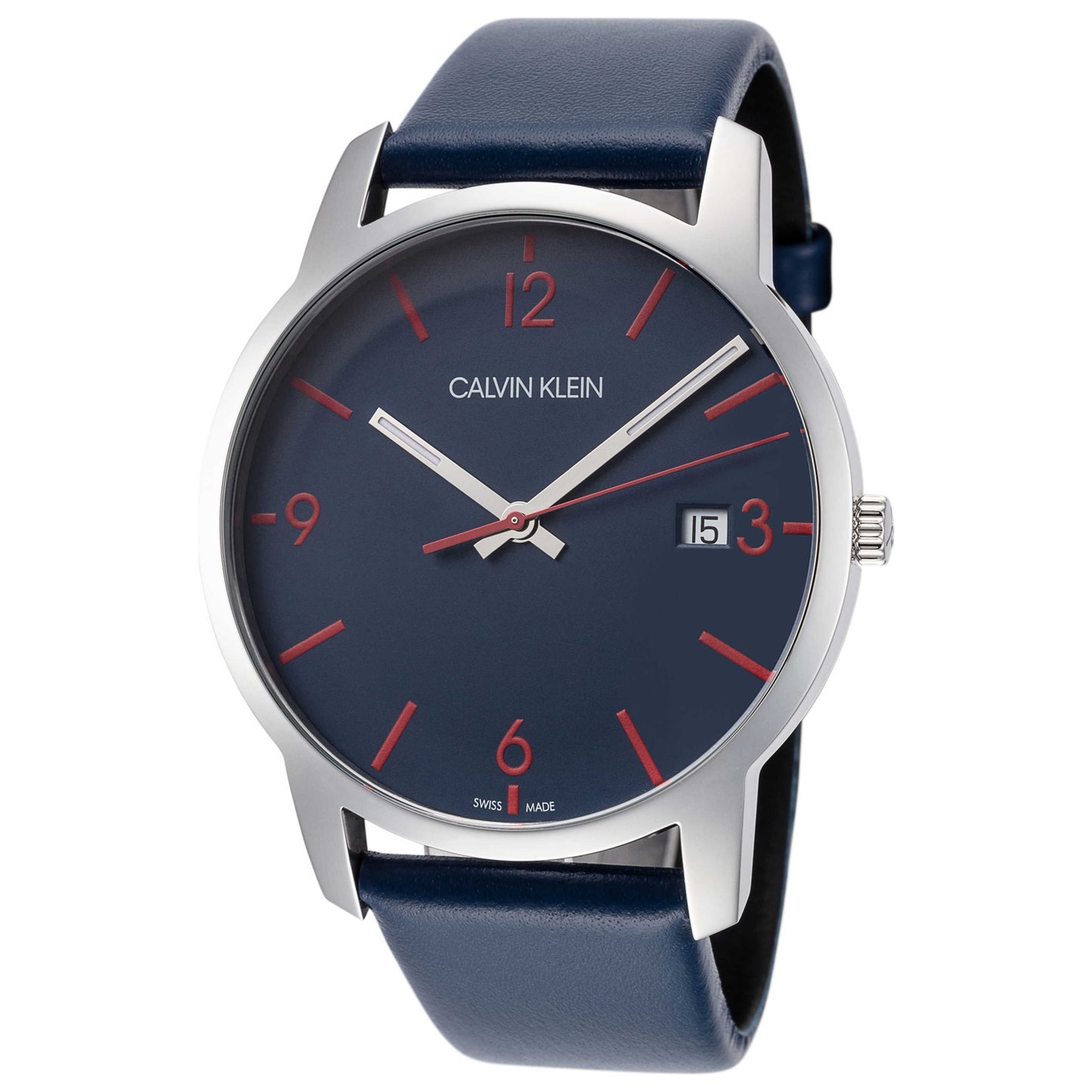 Front view of Calvin Klein City Men's Quartz Watch K2G2G1VX