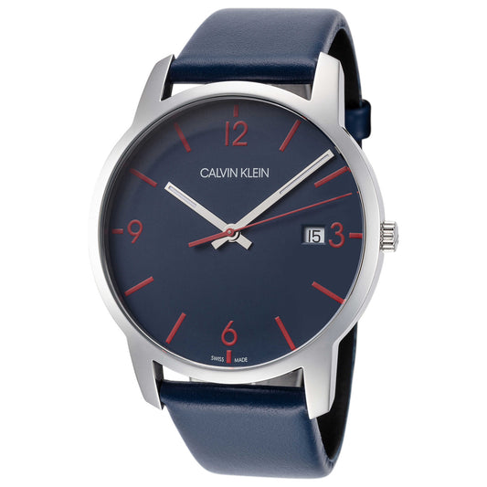 Front view of Calvin Klein City Men's Quartz Watch K2G2G1VX